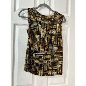 Black Label Evan Piconi SIlk Top Size M